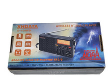 XHDATA D-109WB Portable Radio FM/AM/SW/LW/NOAA Weather Band Bluetooth MP3 Boxed