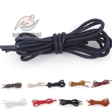 Premium brand new Shoelaces Strings leather Shoes Cord Cotton Wax Round