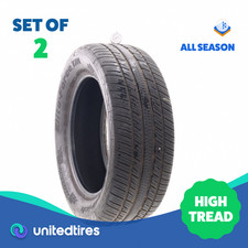 Set Of 2 Used 27555r20 Bfgoodrich Elite-force Ta Pursuit 117v - 9.532 Set Of 2 Used 27555r20 Bfgoodrich Elite-force Ta Pursuit 117v - 9.532