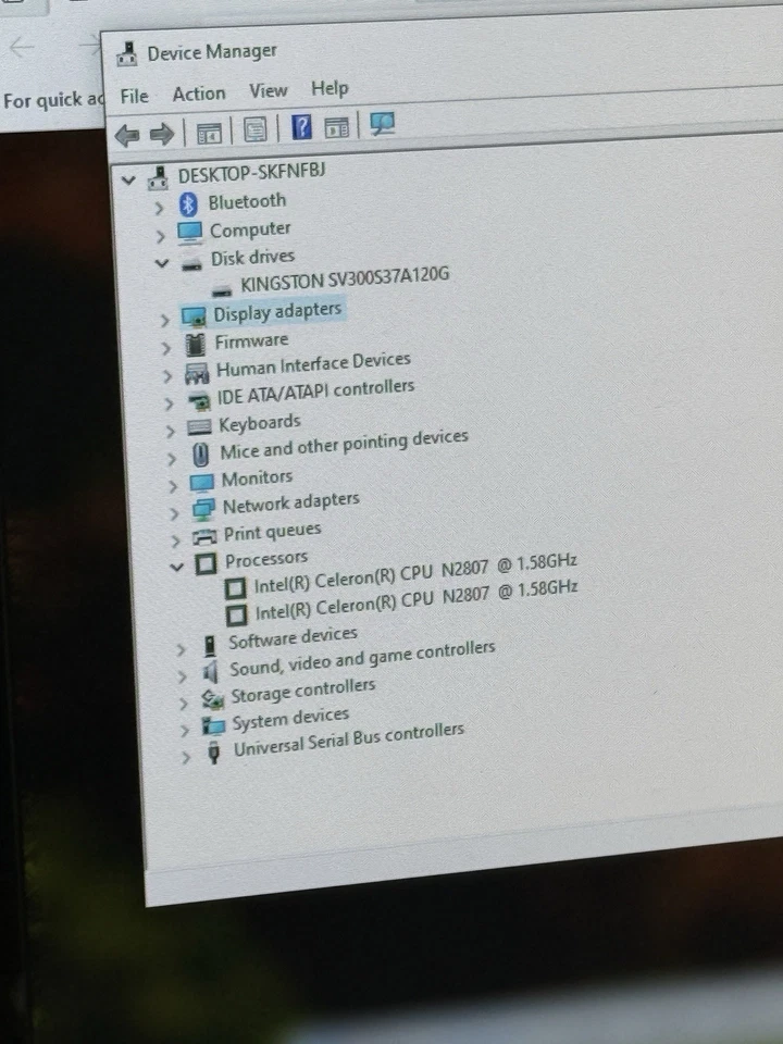 Gigabyte BRIX GB-BXBT-2807 Mini PC | 8GB RAM | 120GB SSD Windows 10 Pro - Image 3 of 4