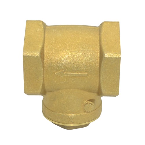 1-1/2" NPT Threaded Brass Swing check Valve non-return one way for water oil
