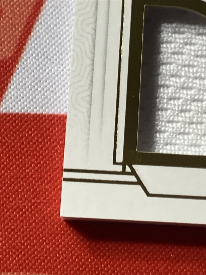 2025 Panini National Treasures Colt Emerson Auto Triple Patch #/99 On Card - Image 2 of 4