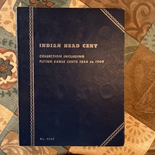 Whitman Indian Head Cent Coin Album No. 9003 Flying Eagle Cents 1856 1909