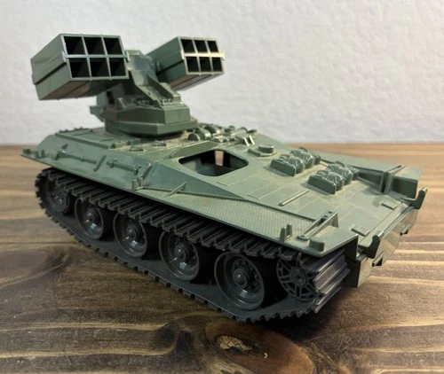 Vintage 1983 GI Joe Wolverine Armored Missile Vehicle Tank Incomplete For Parts