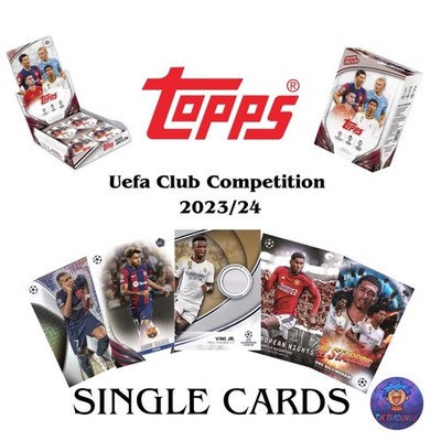 Topps - Uefa Club Competition 2023/24 Einzelkarten - Große Auswahl NM