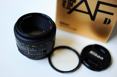Nikon AF-Nikkor 50 mm f/1.8 D, Topzustand, inkl. OVP