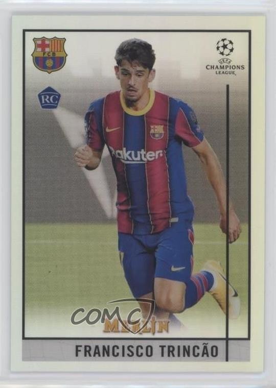 2020-21 Topps Merlin Collection Chrome UCL Refractor Francisco Trincao #62 1q0b