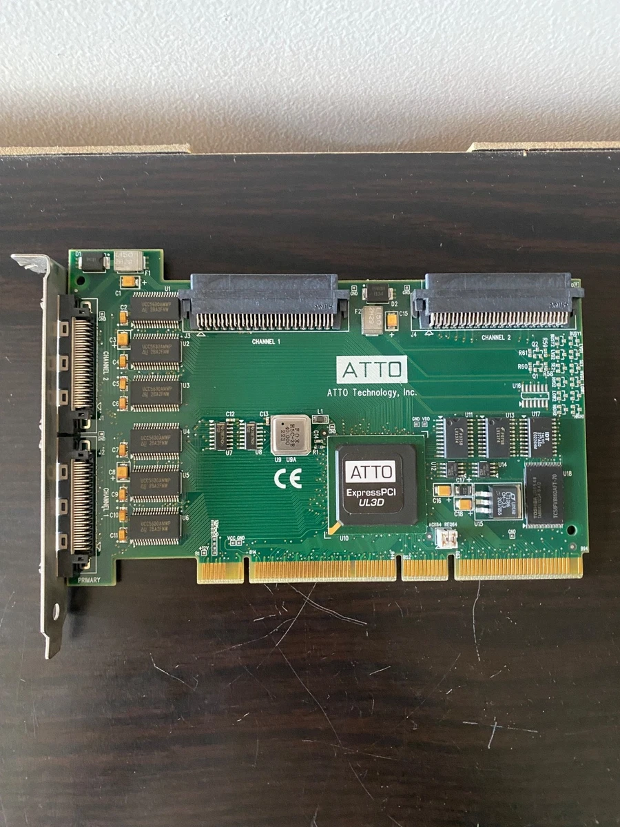 ATTO SCSI Cards Disk Controllers & RAID Cards for sale | eBay