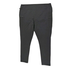 Carhartt Force Fitted Midweight Utility Legging Women SIZE XXL Black Zip Pocket