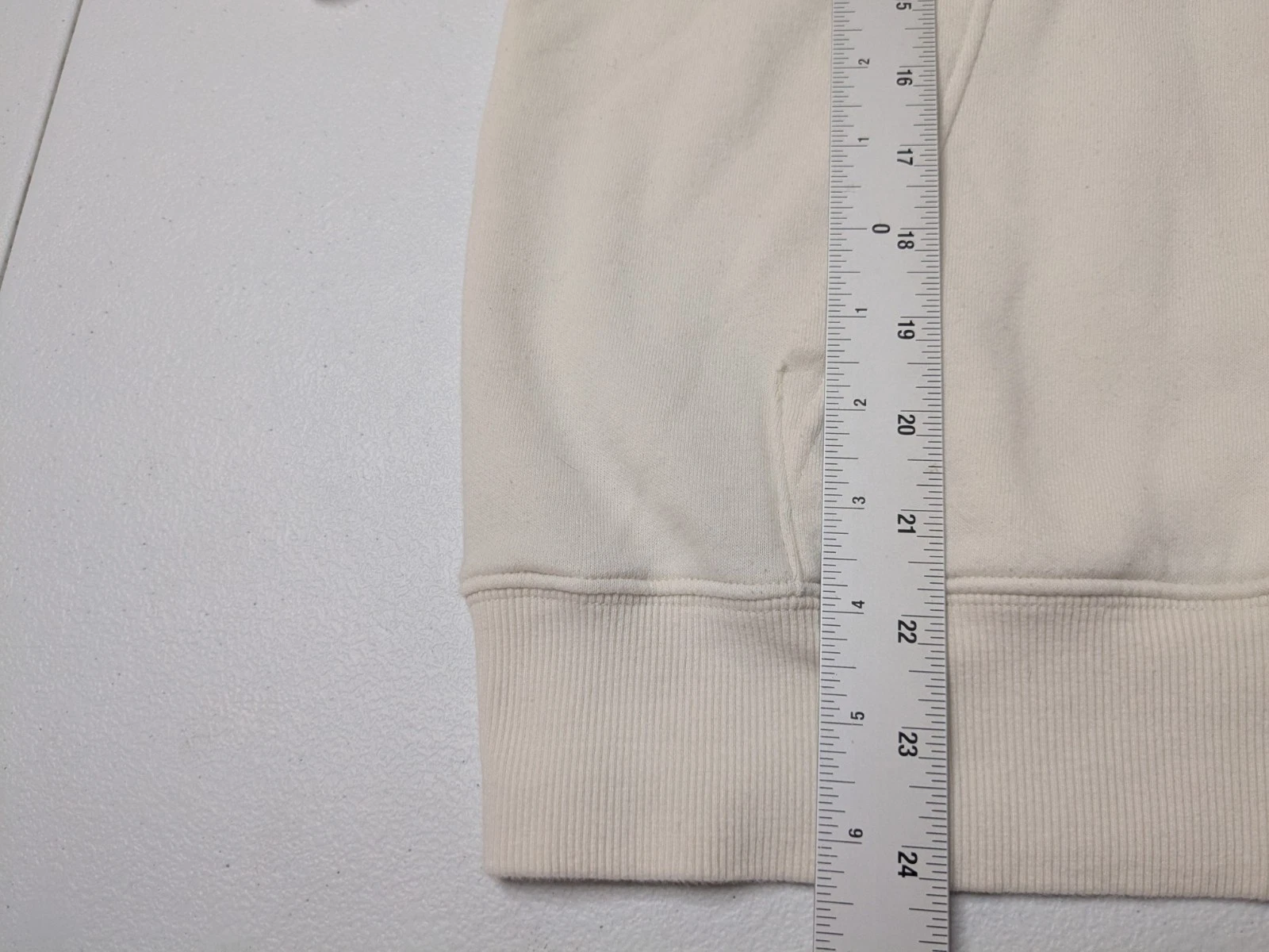 OFF WHITE The North Face Felpa con Cappuccio Donna S Bianco Panna Grafica Manica Lunga