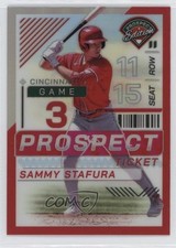 2024 Panini Prospect Edition Red Prizm /199 Sammy Stafura #11 0u66