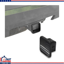 American Flag 2 Trailer Hitch Cover Plug Square Tow Receiver Tubecolor Black