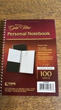 Gold Fibre Personal Notebook 100 Sheets