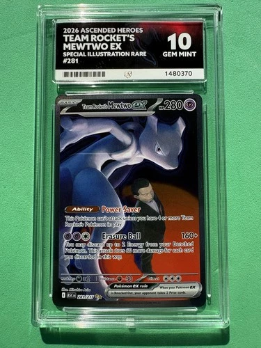 PERFECT SUBGRADES ACE 10 Team Rocket's Mewtwo ex 281/217 2026
