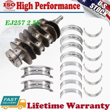 For 2004 -2018 Subaru Impreza WRX STi EJ257 2.5L Crankshaft & Rod Baerings Kit