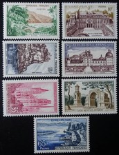 S59163 France 1957 MNH Non Linguellato Timbres Y&T 1125 à 1131