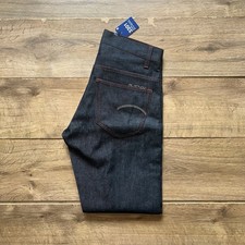 G-Star 3301 Straight Jeans 29 Waist Leg 31 Selvedge Raw Denim BNWT