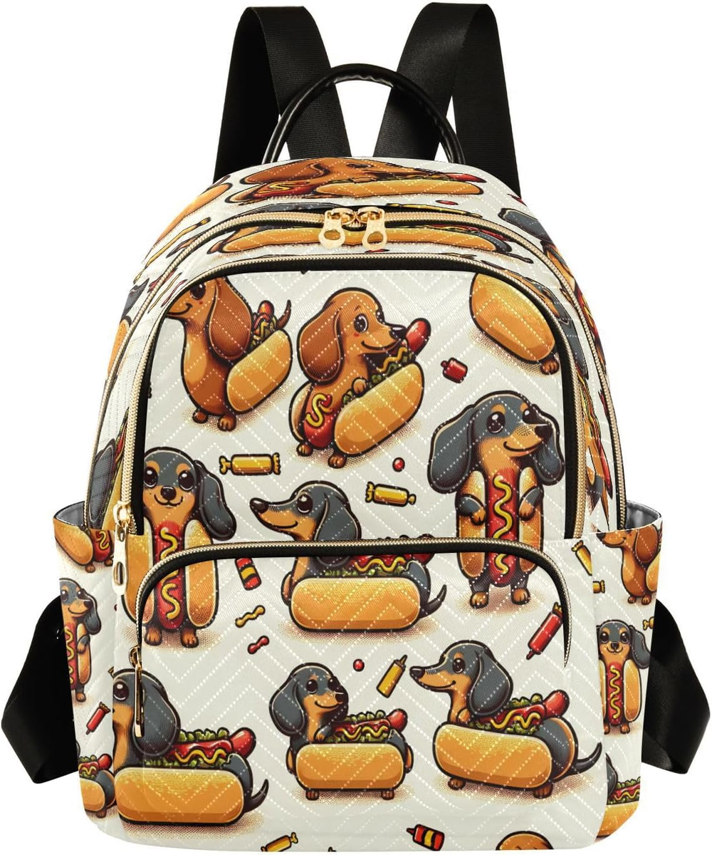 Jellyfish in Underwater Mini Backpack Purse for Women Purple  display picture 1
