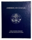 2002-W American Silver Eagle Proof $1 Coin – OGP Box & COA Included