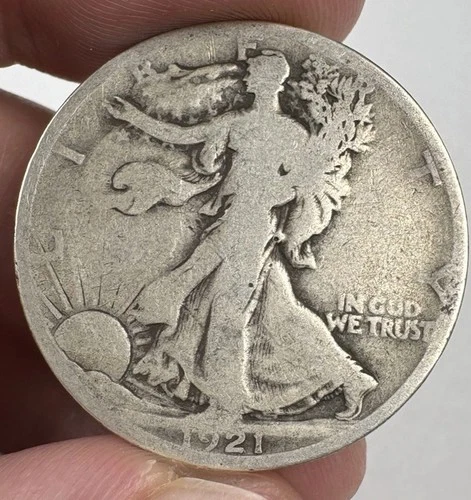1921-S Walking Liberty Half Dollar
