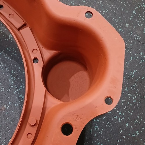 1948-1953 Ford Mercury Flathead V8 Bellhousing Flywheel Housing Stamped W/ Plate - Picture 10 of 21