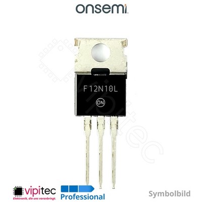 RFP12N10L N-Kanal MOSFET 100V 12A 60W 150ns THT TO-220AB TTL N-Channel F12N10L