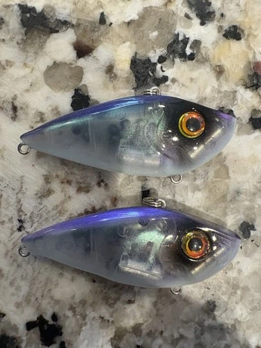 3 STRIKE KING RED EYE SHADS  1/2 Oz