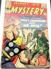 JOURNEY INTO MYSTERY #100 (1964) Thor Marvel comic Cents issue no bookstamps