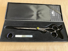 Kenchii Bumble Bee Grooming Shears 8" Straight Scissors