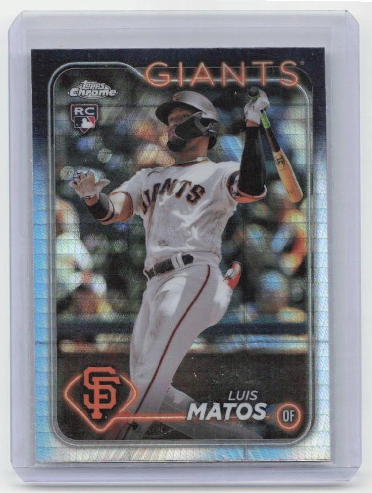 2024 Topps Chrome #270 Luis Matos Prism Refractors