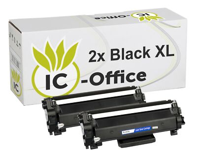 2xToner kompatibel mit Brother TN2420 MFC-L2710DW L2712DN L2712DW L2730DW L2732D