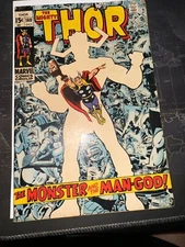 Marvel Comics Group Comic Book The Mighty Thor #169 Galan Galactus Origin 1969
