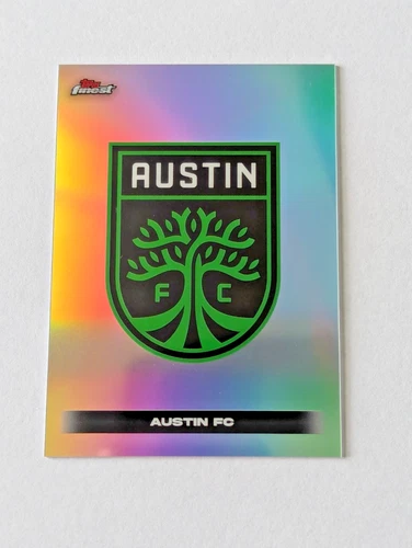 2024 Topps Finest MLS Austin FC Team Logo TL-2