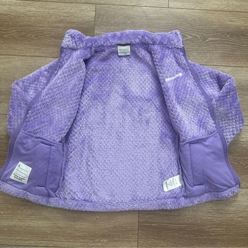 Columbia SET of 2 Fireside Sherpa Full Zip Jacket Girls Size Medium 10/12 - Picture 7 of 16
