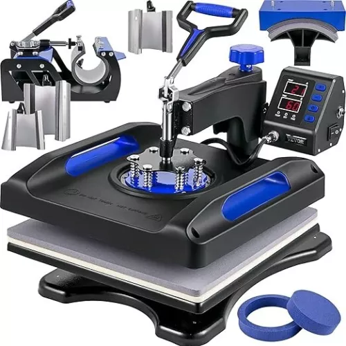 heat press machine 15x15 - 360 rotation swing away