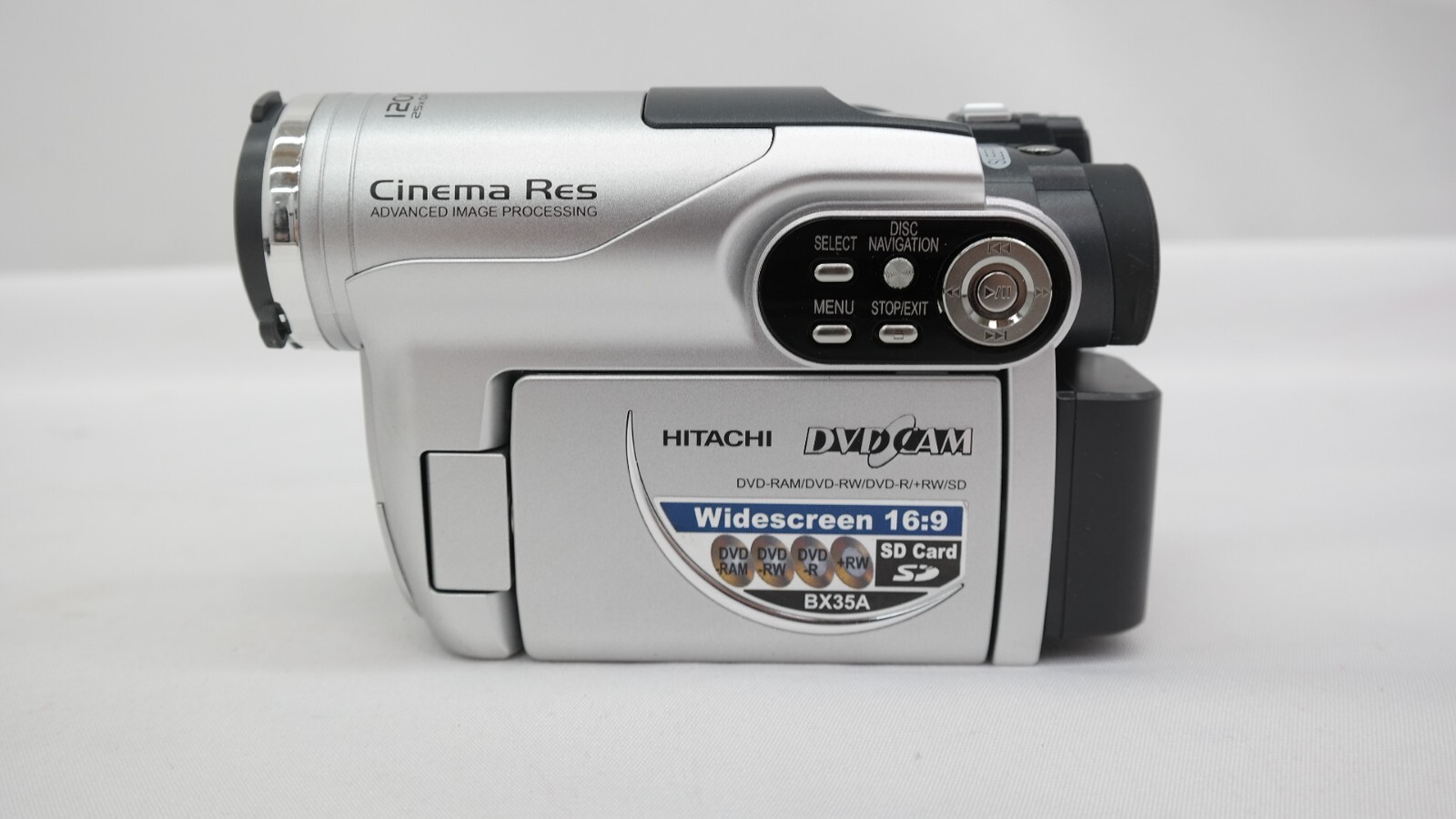 Hitachi DZBX35A DVD Camcorder Cinema TESTED AND WORKS eBay