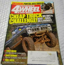 Petersen's 4Wheel & Off Road Magazine 2013 October Cheap Truck Challenge 3 Rigs