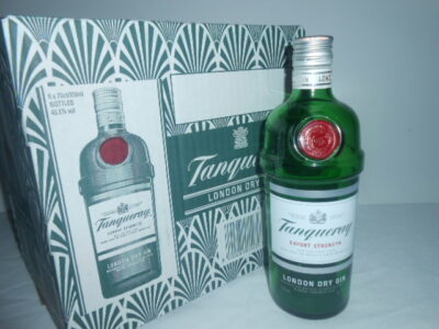 TANQUERAY GIN LEERFLASCHEN - 70cl - ( X 12 ) TOP