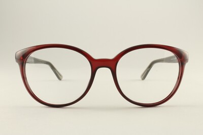 Rare Authentic Gucci GG 3698 IPU Red Silver 52mm Frames Glasses