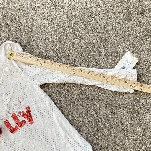 Adventure Wear Copper Key Girls 6 Youth Shirt Holly Jolly Sequins Christmas  Red - Picture 10 of 12