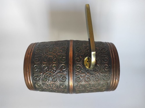 OLD Vintage Bourbon Barrel Whiskey Beer Keg & Stand Rustic Barware Decor - Picture 4 of 12