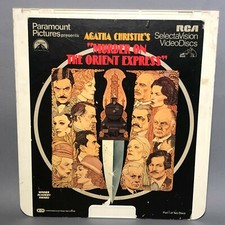 CED LaserDiscs "Murder On The Orient Express" Part 1