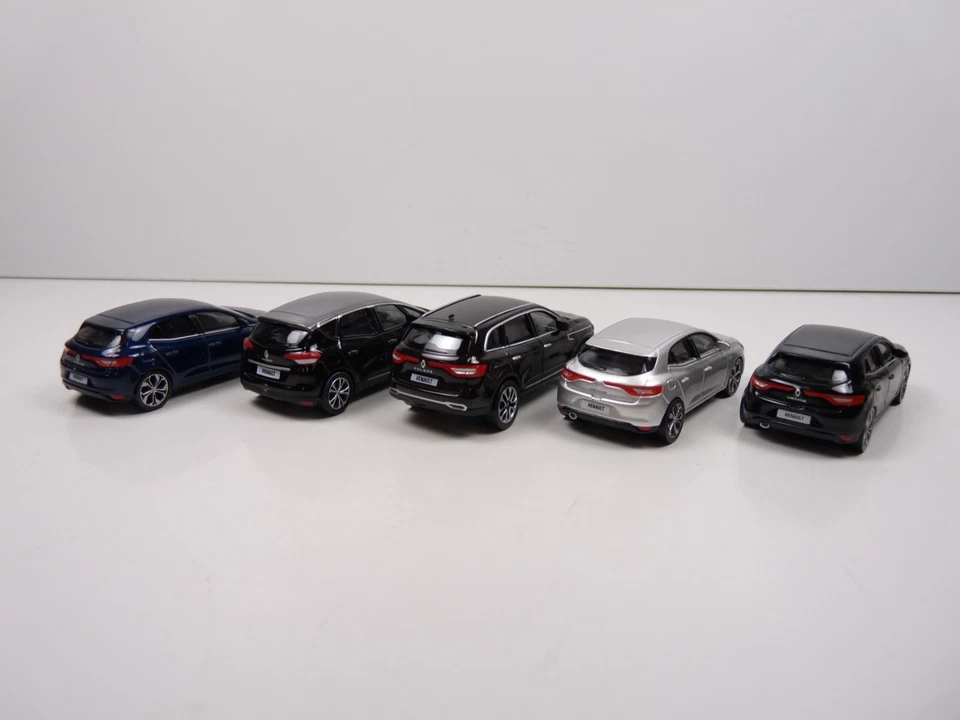 TRI46 : 5 X 3 inches 1/64 RENAULT NOREV Scenic Koleos Mégane - Photo 2/2