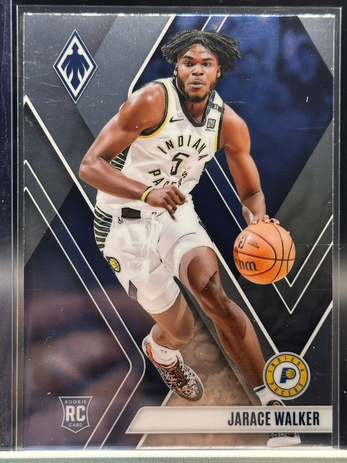 2023-24 Panini Phoenix Rookie Jarace Walker Silver #293 Indiana Pacers RC