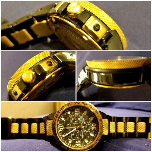 INVICTA PROWLER INFINITY SWISS MD TACHYMETER 3756 10 MINT NEW (OTHER) SIZED RARE - Picture 3 of 18