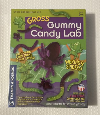 Gross Gummy Candy Lab - Worms & Spiders! Sweet Science STEM Experiment Kit
