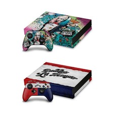 CALCOMANÍA OFICIAL SUICIDA SQUAD 2016 GRÁFICOS VINILO SKIN PARA XBOX ONE PAQUETE X
