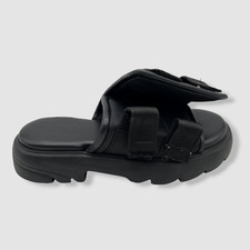  900 Bottega Veneta Women's Black Platform Mule Slide Sandal Shoes Size 39