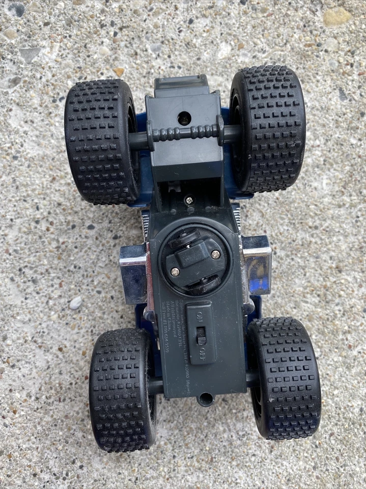 Spider Man 2002 plástico ATV juguete de cuatro ruedas Foto 3 de 4