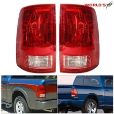 Pair Tail Lights For Dodge Ram 1500 2500 3500 2009-2018 Rear Brake Parking Lamps